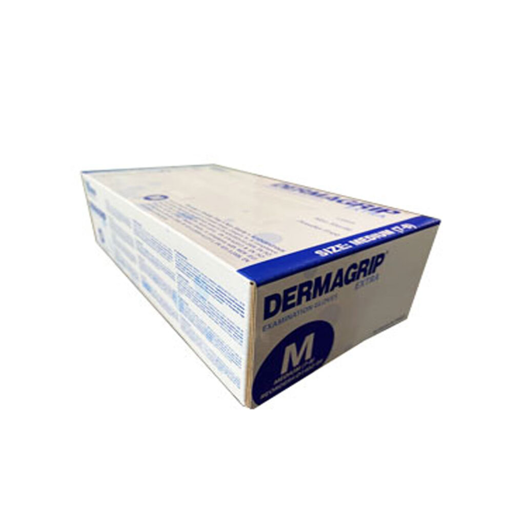 DERMAGRIP® Extra Latex PF Examination Gloves (D14xx-04) – WRP